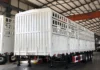 3 Axle 60 Ton Fence Cargo Semi Trailer #2
