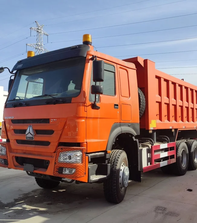 Second Hand Sinotruk Howo 371 6x4 Dump Truck