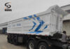 3 axles DUMP semi-trailer