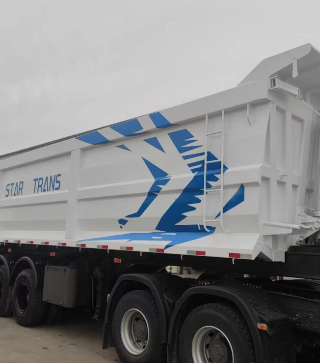 3 axles DUMP semi-trailer